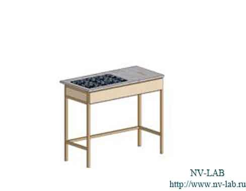 SV-2 (985*610*900) vibratsiyaga qarshi tarozi uchun stol