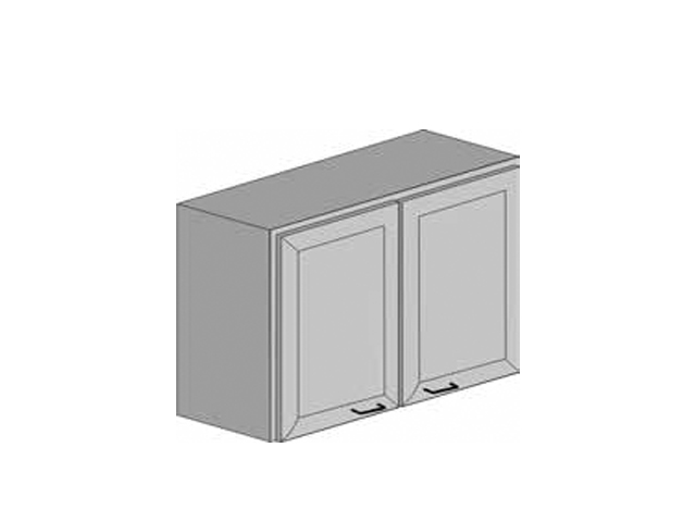 Wall cabinet TSH-20 (830*320*600), metal doors