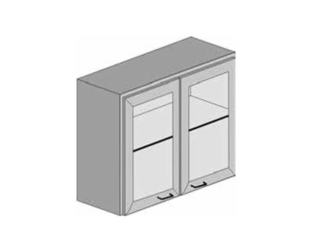 Wall cabinet TSH-21 (830*320*600), glass doors