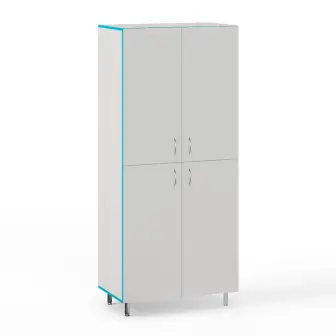 Шкаф для хранения химреактивов ШР НВК 800 (800x460x1820)