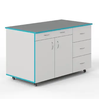 Roll-away module TDYA NVK 1200 for titling table ST NVK 1200 PLAST (1090×600×700)