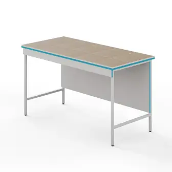 Открытый стол для работы стоя со столешницей из керамогранитной плитки СЛВ НВК 1500 КГ