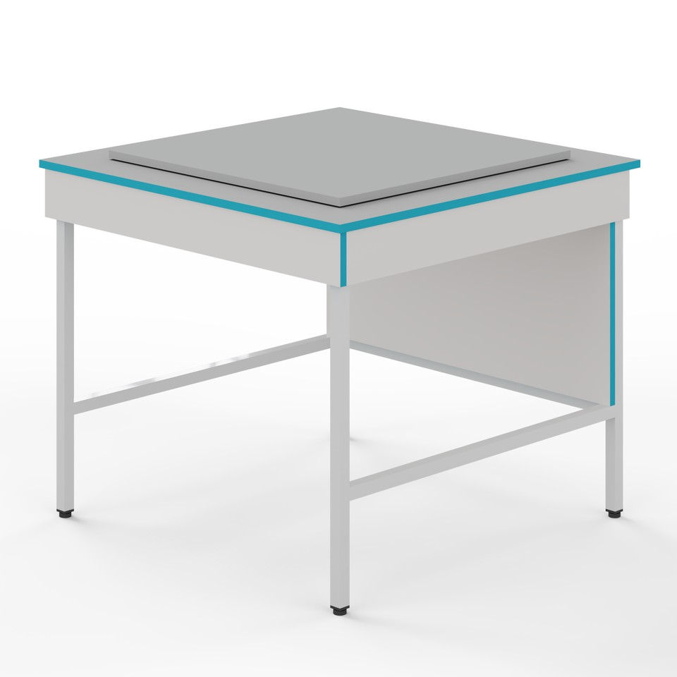STsb NVK 800 (860×860×750) santrifüj uchun tebranishga qarshi stol