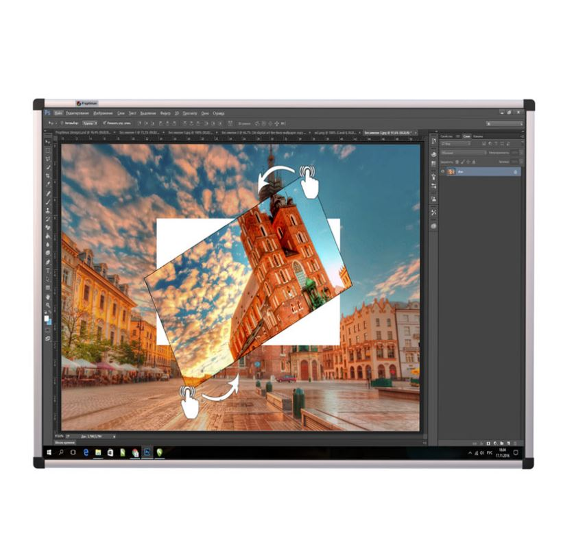 Interactive whiteboard Proptimax 78 (40 touches)