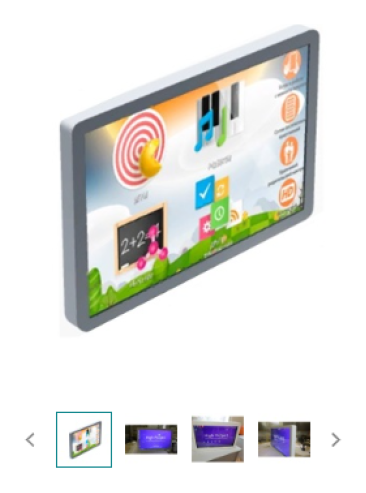 Interaktiv panel HighPanel W 43" Intel Celeron (PCT/PCAP)