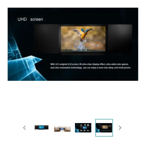 Interactive complex with chalk surface AlfaDispLay ADLEB-75B BlackBoard 75”