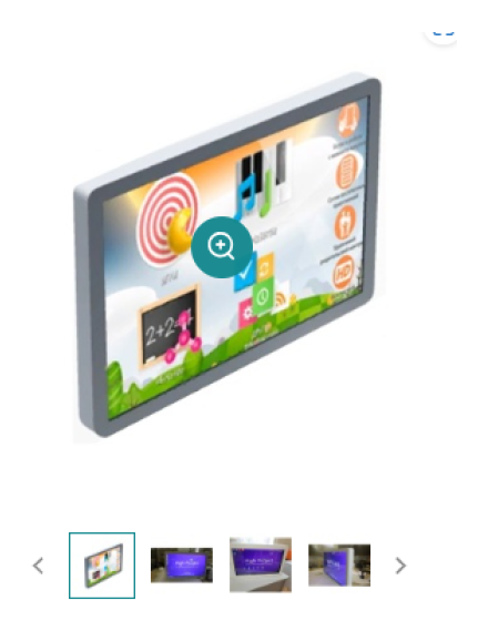 Interaktiv panel HighPanel W 49" Intel Celeron (PCT/PCAP)