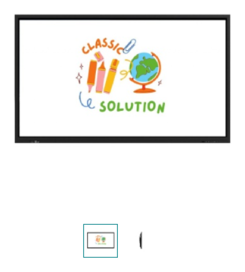 Interactive panel Classic Solution IFP-755P4K + ops