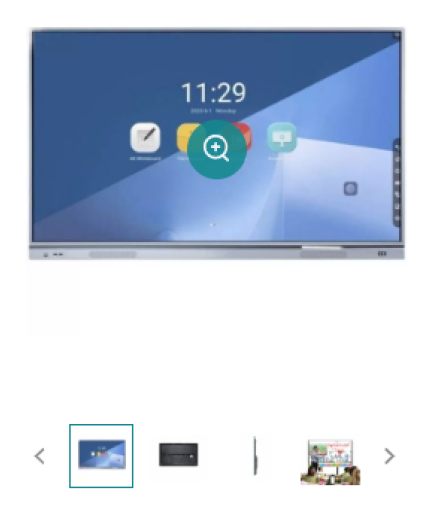 CleverMic T85 interaktiv paneli