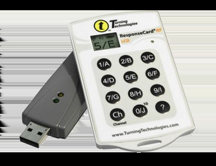 Пульт ученика системы голосования Turning ResponseCard RF LCD (RFC-03)