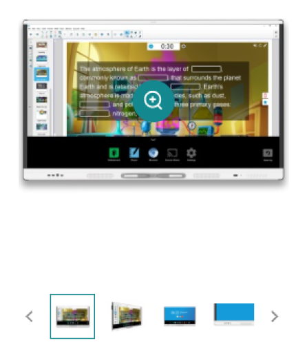 Интерактивная панель SMART SBID-MX275-V3N (в составе интерактивной панели SBID-MX075-V3, NVO) с ключом активации SMART Notebook