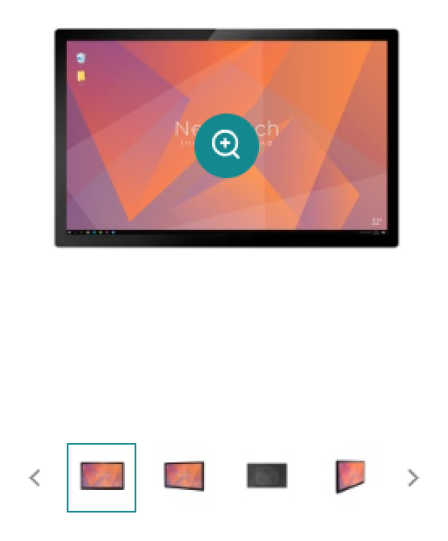 Interactive panel Newline TT-9821Q
