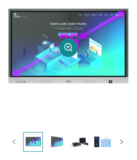 Interactive panel "PROSIGMA" SP 75-15PRO