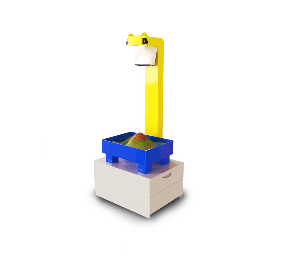 "Orol" interaktiv sandbox uchun stend