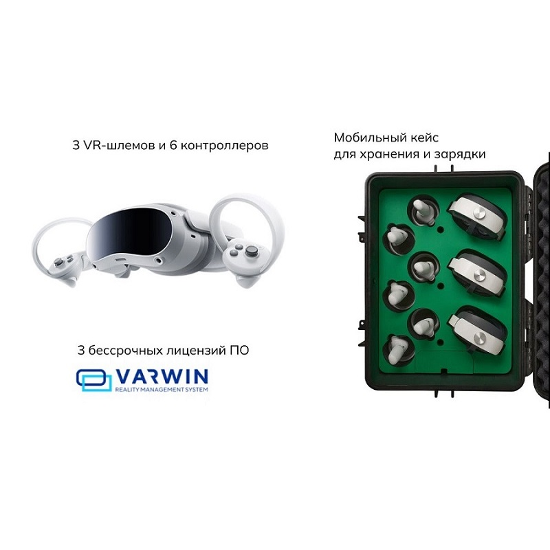 Мобильный класс виртуальной реальности Geckotouch VR03/4VW128 Varvin 4 года техподдержки