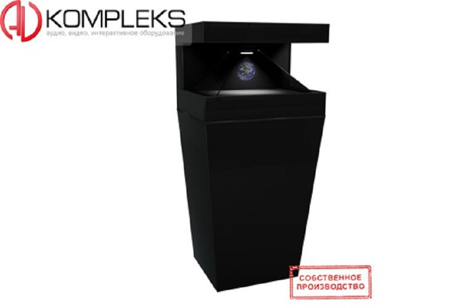 Напольная 3D пирамида с тремя проекциями AV Kompleks