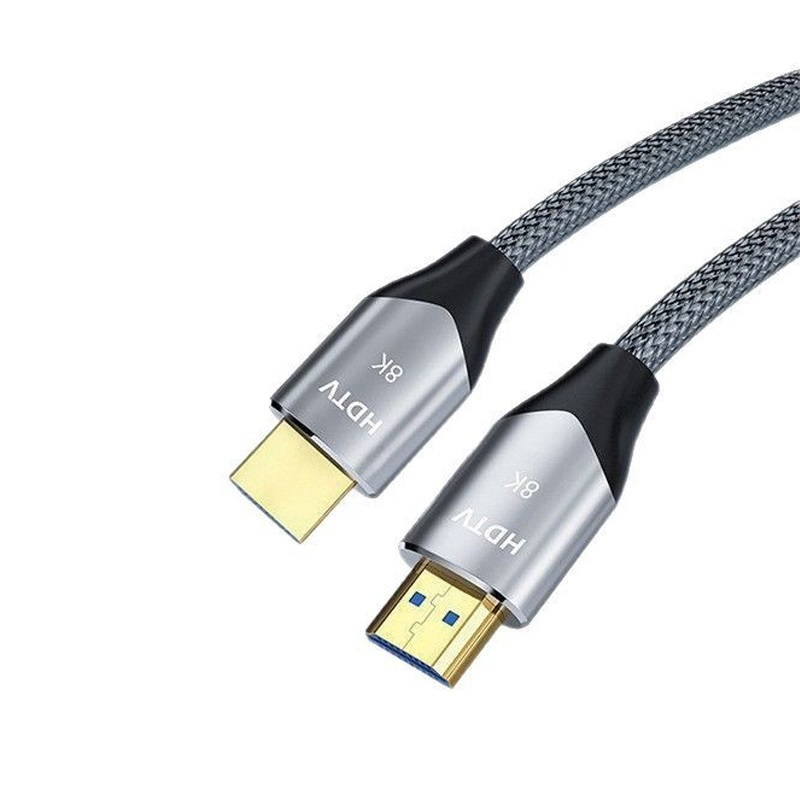 Кабель ARLogia HDMI 8K оплётка ткань 5м