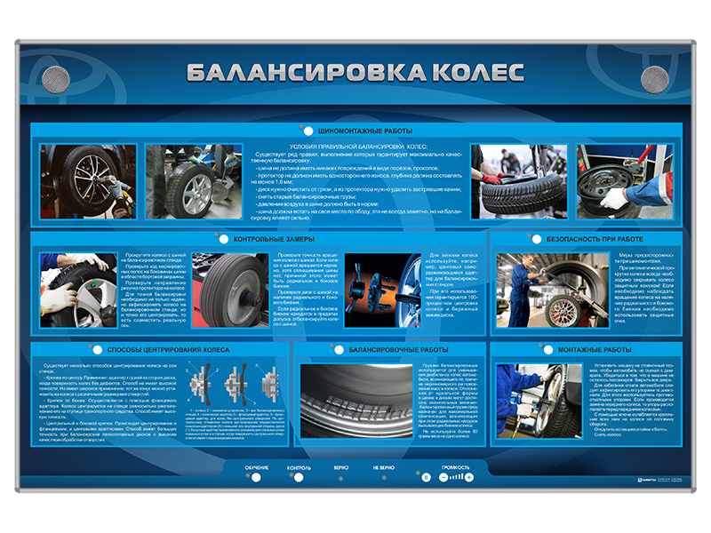 Zarnitza "G'ildirak balansi" elektrlashtirilgan interaktiv stend